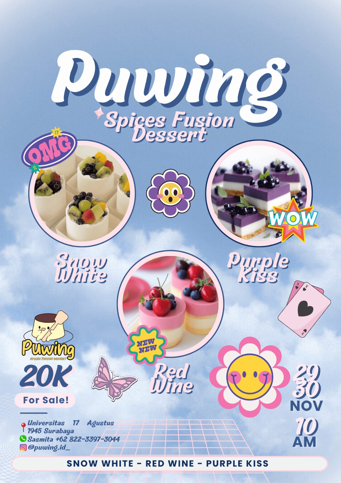 PUWING SPICES FUSION DESSERT